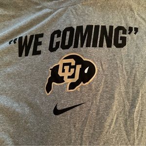 Nike Dri-Fit Colorado Buffaloes “We Coming” T-Shirt